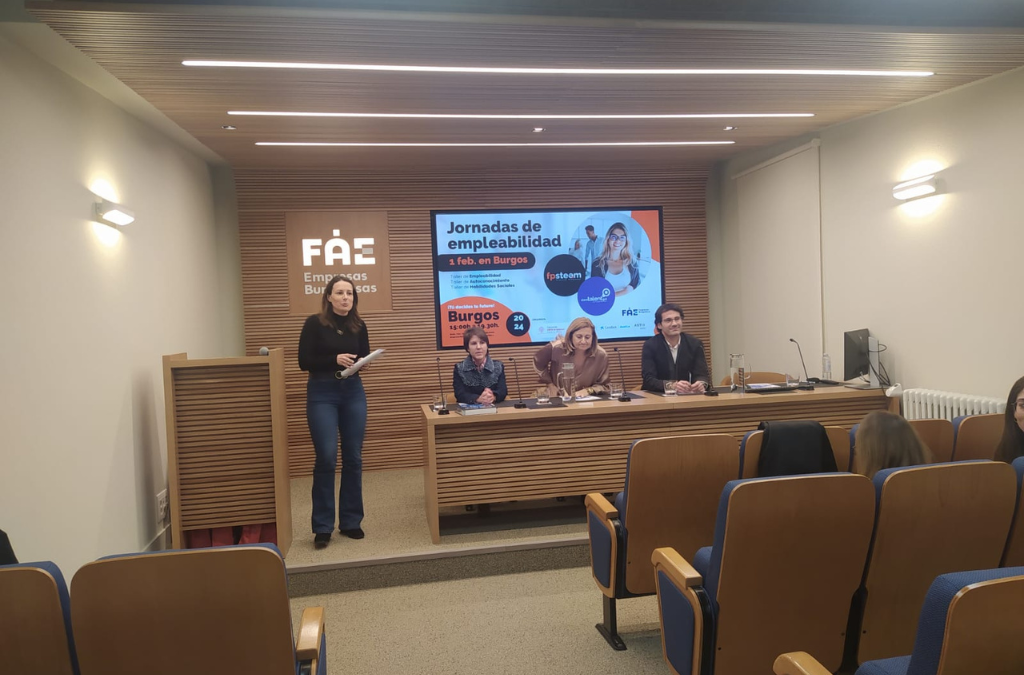 Hiperbaric y La Flor Burgalesa, espejo para 50 alumnas FP Steam en las Jornadas de Empleabilidad de Burgos