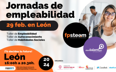 Proconsi, Oblanca, Tecoi y Hosteleón protagonistas de una nueva Jornada FP STEAM en León
